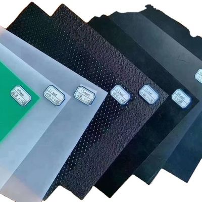 Liner de lago de peixe de HDPE personalizado em preto branco azul verde estilo de design industrial