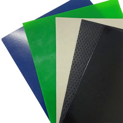 Liner de lago de peixe de HDPE personalizado em preto branco azul verde estilo de design industrial