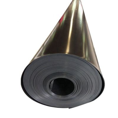 Liner de lago de peixe de HDPE personalizado em preto branco azul verde estilo de design industrial