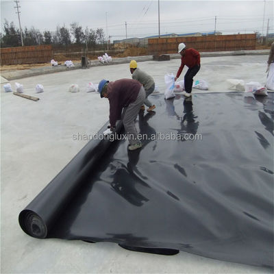 Revestimento de geomembrana HDPE de alta resistência à tração em branco para material de revestimento de barragem de 10 mm