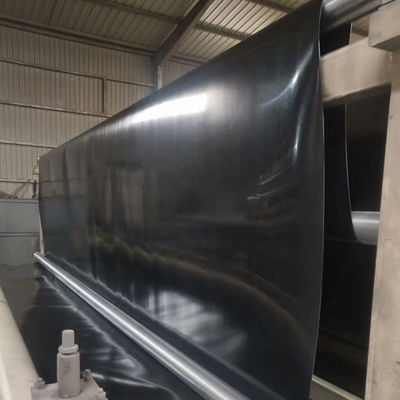 Geomembrana Hdpe para revestimentos de barragem comprimento 50m-100m superfície dupla lisa/dupla textura