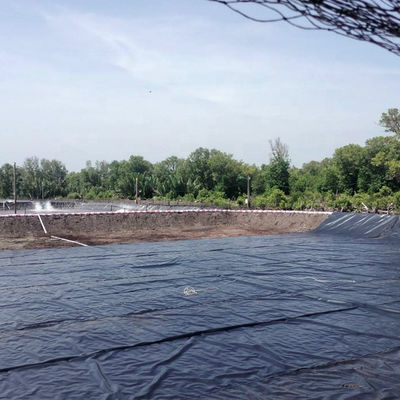 HDPE Geomembrana Liner de lago de peixe 0,3 mm-3 mm Solução total para projetos de impermeabilização