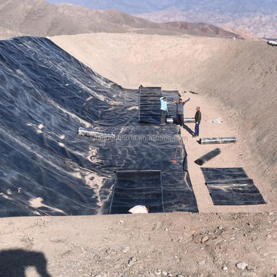 Liner de lago de peixe de geomembrana Hdpe durável e flexível com espessura de 0,1 mm a 2,5 mm