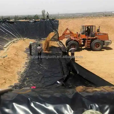 Liner de lago de peixe de geomembrana Hdpe durável e flexível com espessura de 0,1 mm a 2,5 mm