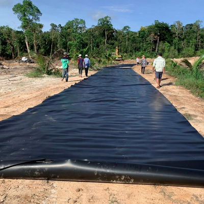Estilo de Design Industrial 0,5 mm 0,75 mm 1 mm Geomembrana de HDPE para revestimento de lagoas agrícolas