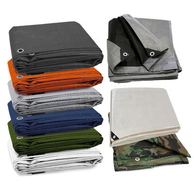 PE revestido Tarpaulin Truck Cover Heavy Duty e à prova d'água para todas as suas necessidades de caminhão