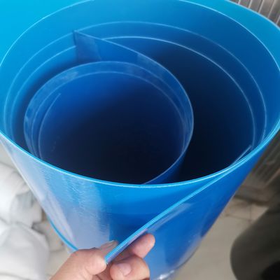 Espessura 0.2mm-3mm Liner de lago GM13 2mm Geomembrana de HDPE Branco Impermeável para lago de camarão