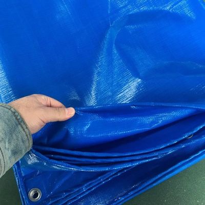 Rolo de lonas poliesféricas tratadas com UV para protecção impermeável de camiões e cargas