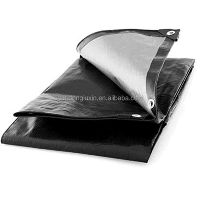 Tela de telhado revestida com HDPE 120 gm, impermeável e durável, azul/branco