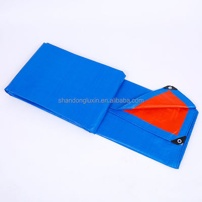 Tarpaulin PE de cor personalizado para proteção exterior 200g espesso multi- impermeável