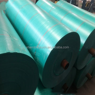 Diretamente de 160 gsm Tarpaulin verde PE para tendas impermeáveis e cobertura de telhado de toldo