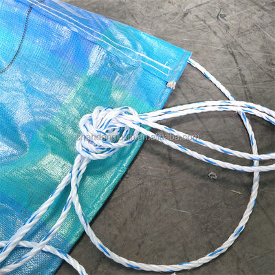 Tela de caminhão personalizável com tecelagem de HDPE e densidade de laminação de LDPE 6*6-16*16