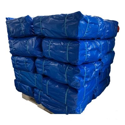 Tenda revestida de lona azul PE para caminhão padrão à prova de chuva contacto contacto