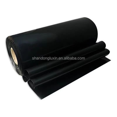 Geomembrana Liner de lago em plástico HDPE preto para barragem de tanque de lago artificial 1,5 mm 2,0 mm