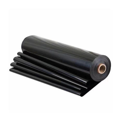 Geomembrana Liner de lago em plástico HDPE preto para barragem de tanque de lago artificial 1,5 mm 2,0 mm