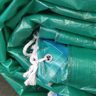 Tela de polietileno verde à prova de chuva para tendas telhado de telhado cobrindo longa vida útil