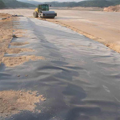 Geomembrana preta para aterro sanitário