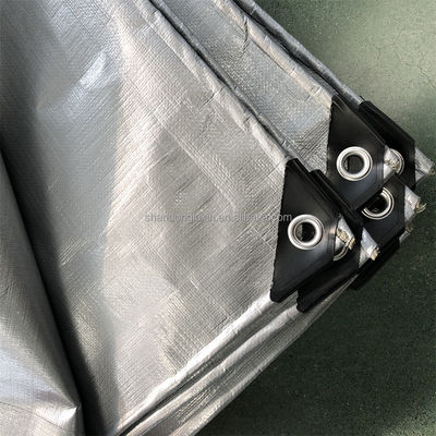 Folha de tecido de plástico com protecção UV para agricultura/capa industrial em tamanho normal