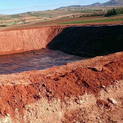Geomembrana de HDPE preto ecológico para lagoas de peixes ASTM GRI-GM13 Standard