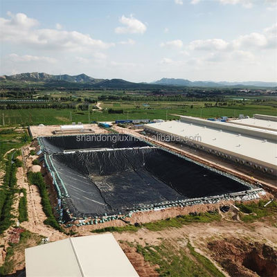 Geomembrana de HDPE preto ecológico para lagoas de peixes ASTM GRI-GM13 Standard