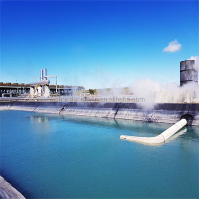 Geomembranas de espessura de 1 mm para lagoas de peixes resistentes a perfurações duráveis comprimento 50m-100m/rolo