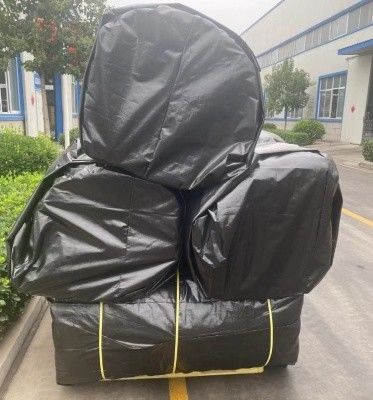 Tela de polietileno preto PE à prova de chuva e resistente aos raios UV Largura 2-11m