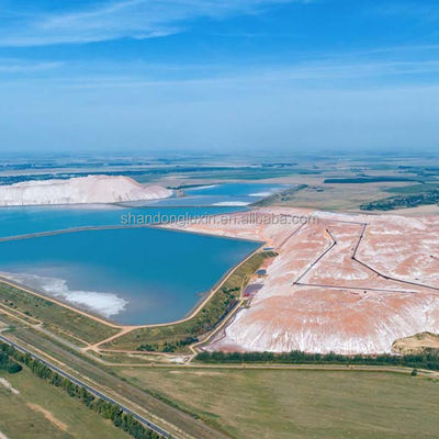 Geomembranas compostas para lagoas de peixes Espessura 2 mm Largura 1-6 m Suave e durável