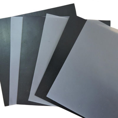 Geomembrana de HDPE 0,5 mm 1 mm 2 mm 2,5 mm para revestimento de lago de peixes 1-6 m Largura Material à prova d'água