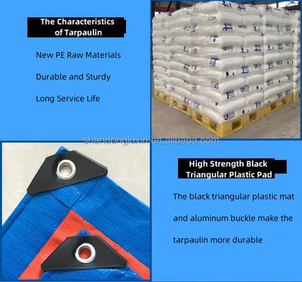 300GSM Tendas de lonas Telhado de telhado para customizado PE carro trailer à prova d'água