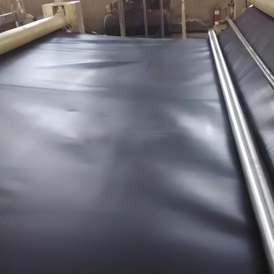 Geomembranas pretas vendidas diretamente para resistência a sal e alcalinos em canteiros de obras