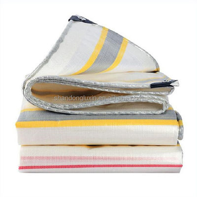 Telas impermeáveis de plástico virgem 100% para proteção exterior