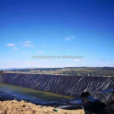 1m-8m Largura Geomembrana de HDPE para aterros sanitários Tanque de lago artificial Barragem de lago de peixe Liner de fazenda