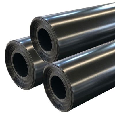 ASTM GRI-GM13 Geomembrana lisa de HDPE preto padrão para aterros sanitários e lagoas de peixes