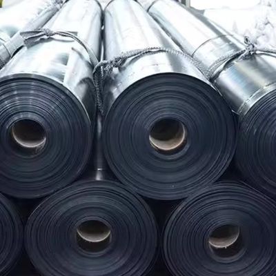 Geomembrana preta Liner de lago de peixe para piscinas de peixe Superfície Duplo liso Single liso