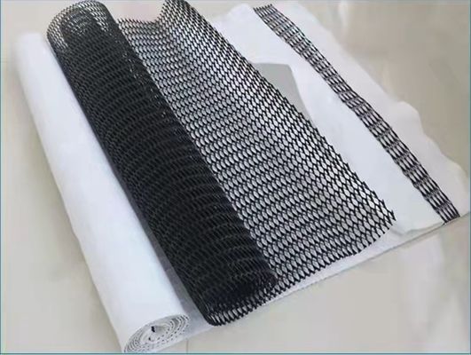 Rede de drenagem composta de material HDPE para drenagem de fundação Largura 1m-6m Diretamente