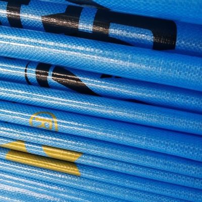 Cores personalizadas Tarpaulin impermeável PE leve para bloquear a luz solar e resistente ao pó