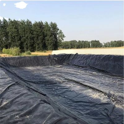 Geomembrana de polietileno EVA de alta densidade preta para tanques de armazenamento de água agrícola