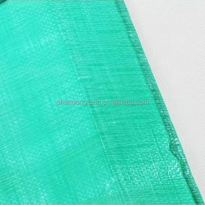 Alta dureza da superfície Tarpaulinas verdes à prova de chuva e de poeira 3x4m 4x5m 4x6m