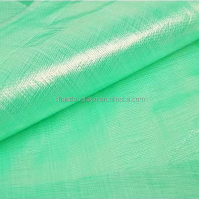 Alta dureza da superfície Tarpaulinas verdes à prova de chuva e de poeira 3x4m 4x5m 4x6m