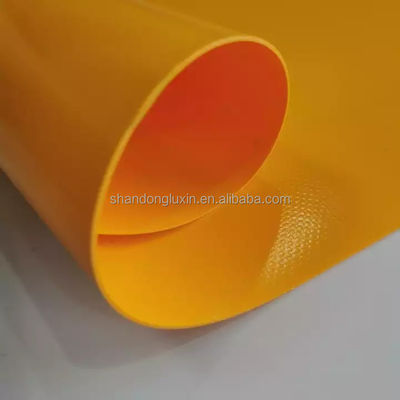 280-960gm Material de lona de PVC para customização de cobertura de caminhão pesado