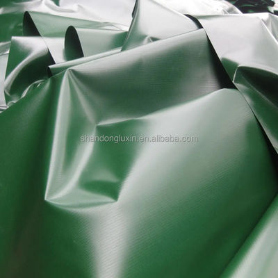 300G Tecido de lona de PVC para tenda Material não tecido durável e à prova d'água