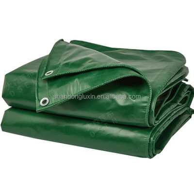 Revestimento de exterior 610gm telha de PVC verde impermeável para proteção