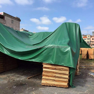 Revestimento de exterior 610gm telha de PVC verde impermeável para proteção