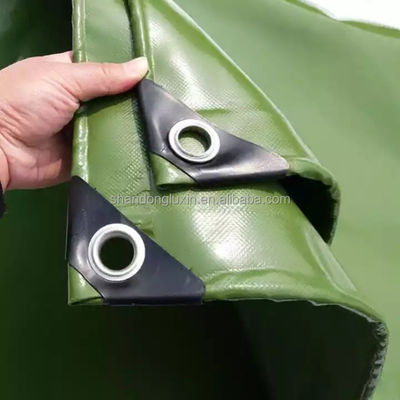 Dimensões personalizáveis Tarpaulin Material de PVC resistente ao UV perfeito para cobrir as necessidades de poeira