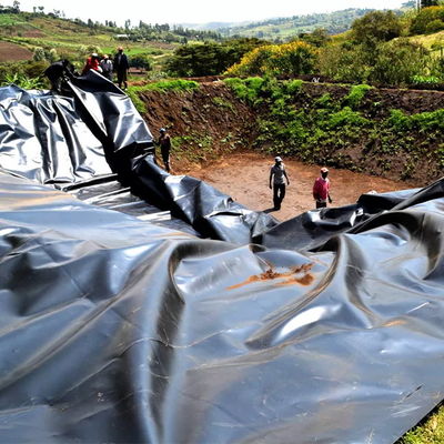 0.75mm Geomembrana HDPE impermeável para tanque de lago artificial