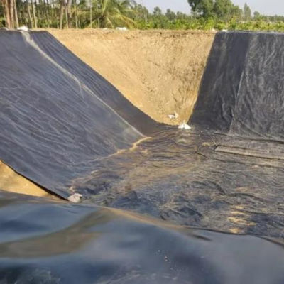 0.75mm Geomembrana HDPE impermeável para tanque de lago artificial