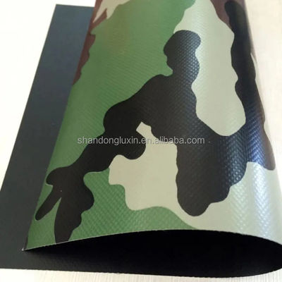 Cores personalizadas 800gm Tendas de lonas revestidas com PVC brilhante Telas de lonas de plástico