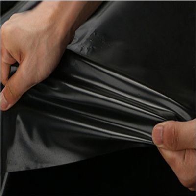 Venda direta HDPE Geomembrana lisa 0,3 mm 0,5 mm comprimento 50-100m espessura 0,2 mm-2,8 mm