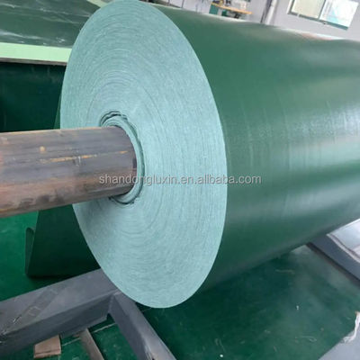 Logotipo personalizado Tela de PVC de cor sólida resistente ao fogo para reboque e tenda exterior
