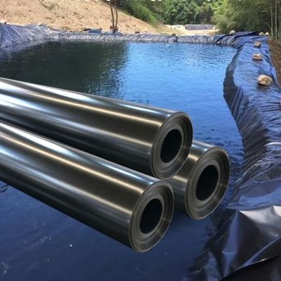 Geomembranas lisas de 2 mm perfeitas para piscinas de oxidação tanques sépticos e digestores de biogás